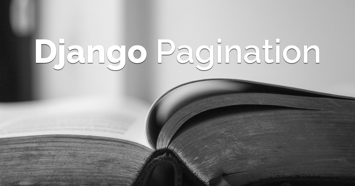 How to Paginate with Django
