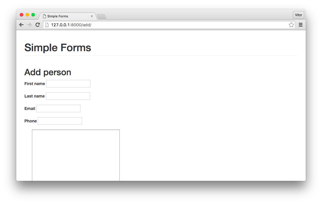 Bootstrap Form