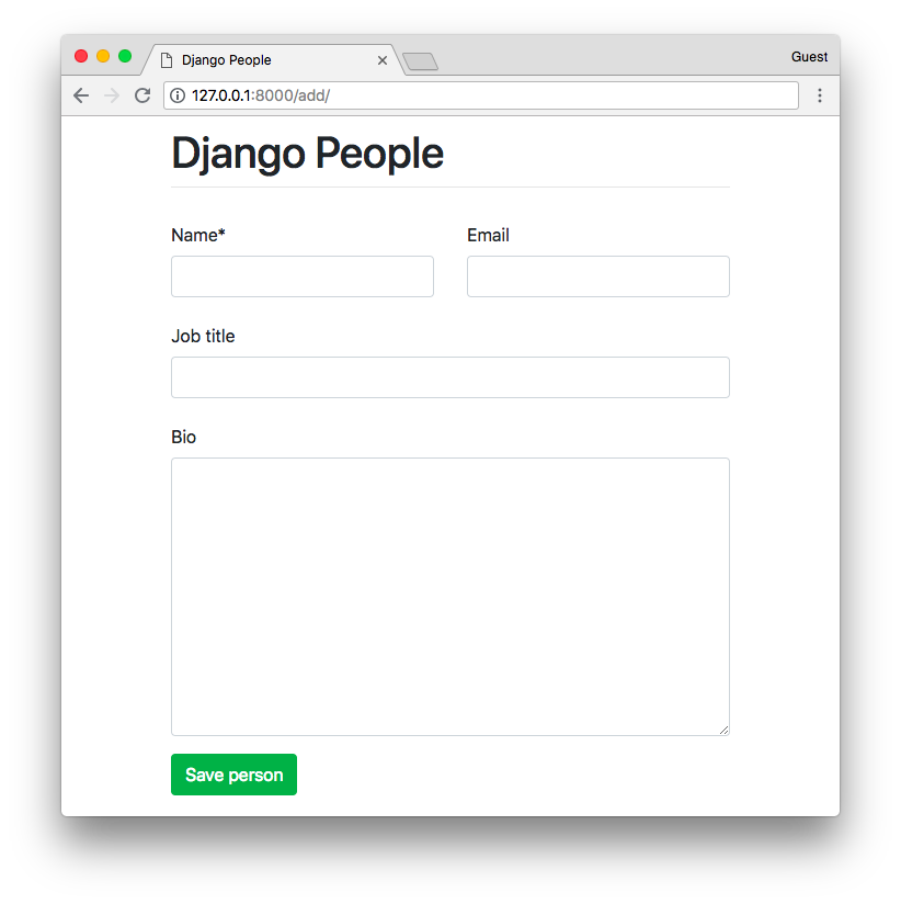 How To Use Bootstrap 4 Forms With Django