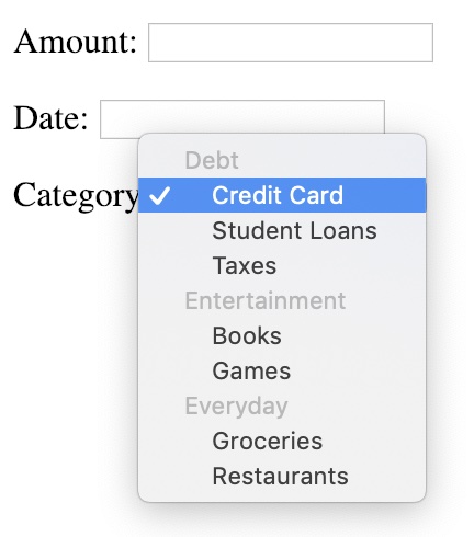 Django Grouped ChoiceField