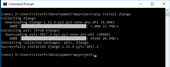 pip3 install windows